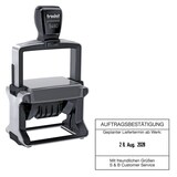 Artikelbild 1 für trodat Datumstempel mit Text individualisierbar 5480 selbstfärbend schwarz Logo möglich, 1 St. - Direkt online personalisieren, Artikelnummer 640259