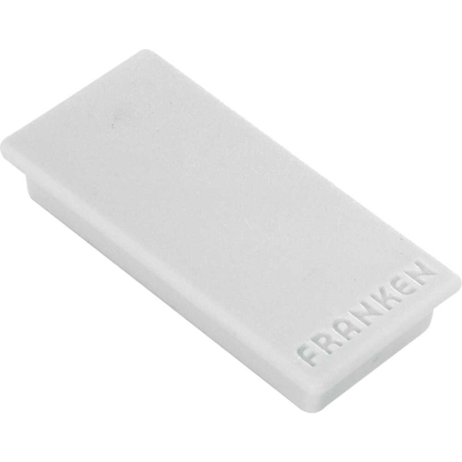 Artikelbild 2 für FRANKEN Magnete grau, Metall 23,0 x 50,0 mm, 10 St., Artikelnummer 783599
