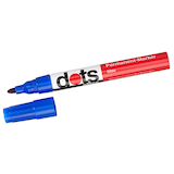 Artikelbild 1 für dots Permanentmarker blau 1,5 - 3,0 mm, 1 St., Artikelnummer 835613