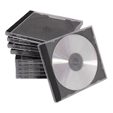 Artikelbild 1 für MediaRange 1er CD-/DVD-Hüllen Jewel Cases schwarz, 10 St., Artikelnummer 415646