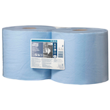 Artikelbild 1 für TORK Putztuchrollen Advanced 440 3-lagig blau, 350 Blätter, 2 Rollen, Artikelnummer 499566