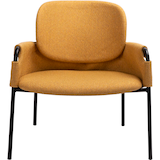 Artikelbild 1 für meet powered by PAPERFLOW Sessel CLOTH gelb schwarz Stoff 70,0 x 65,0 x 69,0 cm, 1 St., Artikelnummer 852131