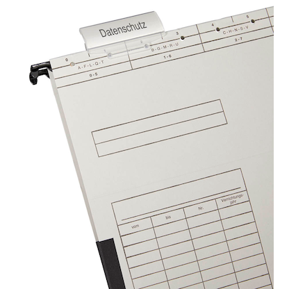 Artikelbild 5 für dots Hängetaschen lichtgrau, 25 St., Artikelnummer 538579