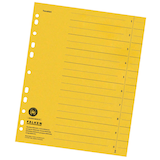 Artikelbild 1 für FALKEN Trennblätter DIN A4 1-0 gelb, 230 g/qm, 100 St., Artikelnummer 958512