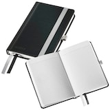 Artikelbild 1 für LEITZ Notizbuch DIN A6 kariert, satin schwarz Hardcover 160 Seiten, 1 St., Artikelnummer 290135