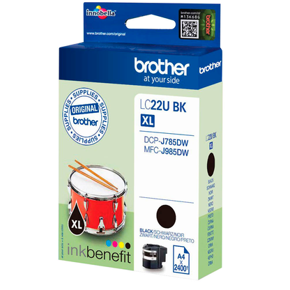 Artikelbild 2 für AKTION: brother LC-22UBK schwarz Druckerpatronen, 2er-Set, Artikelnummer 947818