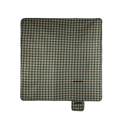 Artikelbild 7 für relaxdays Picknickdecke isoliert dunkelgrün 200,0 x 200,0 cm, 1 St., Artikelnummer 449027