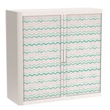 Artikelbild 1 für PAPERFLOW easyOffice Colour Rollladenschrank 62835 2 Fachböden 110,0 x 41,5 x 104,0 cm, Artikelnummer 210629