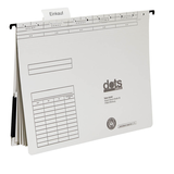 Artikelbild 1 für dots Personalhefter Karton lichtgrau DIN A4 4x kaufmännische Heftung, 5 St., Artikelnummer 538603