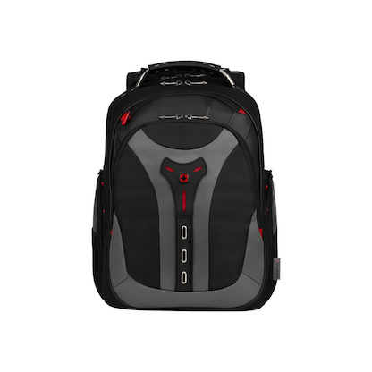 Artikelbild 5 für WENGER Laptop-Rucksack Pegasus Kunstfaser schwarz/grau 25,0 l bis 43,2 cm (17 Zoll), Artikelnummer 926939