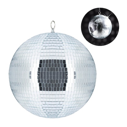 Artikelbild 2 für relaxdays Discokugel silber Ø 30,0 cm, 1 St., Artikelnummer 644114