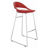 Artikelbild 1 für fm Barhocker ELAN 4260761571560 rot, 1 St., Artikelnummer 448409