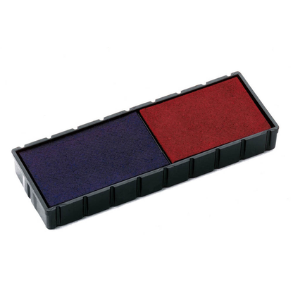 Artikelbild 4 für COLOP Ersatzstempelkissen E/12/2 blau/rot 5,5 x 0,8 cm, 2 St., Artikelnummer 301261