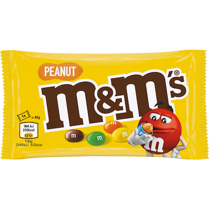 Artikelbild 3 für m&m's PEANUT Schokobonbons 24x 45,0 g, Artikelnummer 397513