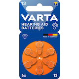 Artikelbild 1 für VARTA Knopfzellen 13 Zink-Luft 1,45 V, 6 St., Artikelnummer 995516