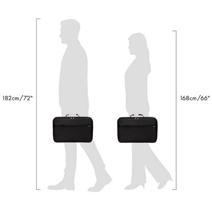 Artikelbild 8 für DICOTA Laptoptasche Multi ONE Recycling-PET schwarz D32089-RPET bis 44,0 cm (17,3 Zoll), Artikelnummer 611034