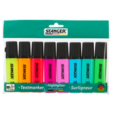 Artikelbild 1 für STANGER Textmarker farbsortiert, 8 St., Artikelnummer 436596