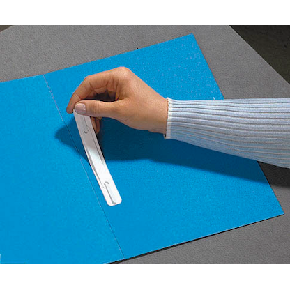 Artikelbild 2 für MOOG & LANGENSCHEIDT Heftstreifen, selbstklebend weiß Kunststoff, 25 St., Artikelnummer 710871