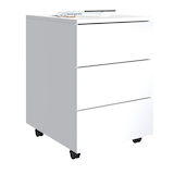 Artikelbild 1 für VCM my office Dalosa Rollcontainer weiß 3 Auszüge 39,0 x 45,0 x 55,0 cm, Artikelnummer 911261