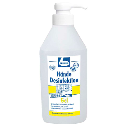 Artikelbild für DR.BECHER Händedesinfektionsgel 1,0 l, Artikelnummer 451745