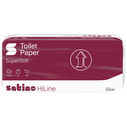 Artikelbild 3 für Satino Toilettenpapier HiLine SuperSoft 4-lagig, 72 Rollen, Artikelnummer 804256