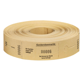 Artikelbild 1 für WOLF & APPENZELLER Garderobenblock 00001-00500, gelb, 1 Rolle, Artikelnummer 221700