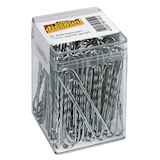 Artikelbild 1 für office discount Aktenklammern silber glanzverzinkt, 50 St., Artikelnummer 620690