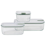 Artikelbild 1 für MEPAL Frischhaltedosen-Set EasyClip grün 2x 0,7 l und 1x 1,5 l, 1 Set, Artikelnummer 371829