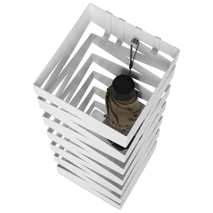 Artikelbild 4 für SONGMICS Schirmständer LUC16W weiß, Metall, Artikelnummer 439319