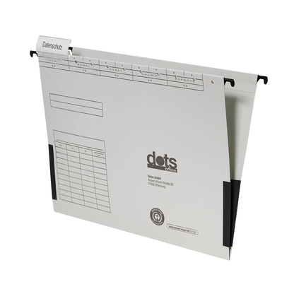 Artikelbild 2 für dots Hängetaschen lichtgrau, 25 St., Artikelnummer 538579