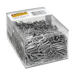 Artikelbild 1 für office discount Büroklammern silber glanzverzinkt, 1.500 St., Artikelnummer 617514