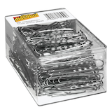 Artikelbild 1 für office discount Aktenklammern silber glanzverzinkt, 200 St., Artikelnummer 620716