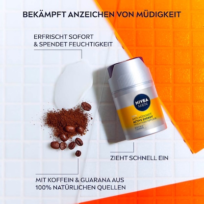Artikelbild 3 für NIVEA MEN ACTIVE ENERGY Gesichtscreme 50 ml, Artikelnummer 578672