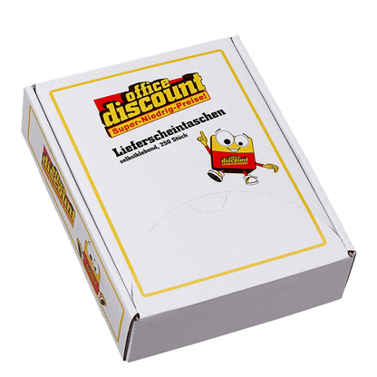 Artikelbild 2 für office discount Lieferscheintaschen Kunststoff DIN C6 250 St., Artikelnummer 624395