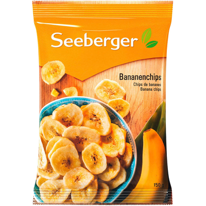 Artikelbild für SEEBERGER Bananenchips Trockenfrüchte 150,0 g, Artikelnummer 977777