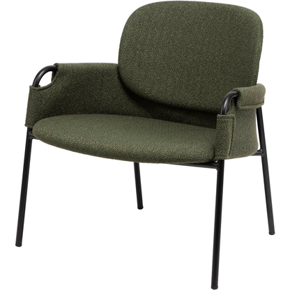 Artikelbild 2 für meet powered by PAPERFLOW Sessel CLOTH grün schwarz Stoff 70,0 x 65,0 x 69,0 cm, 1 St., Artikelnummer 852073