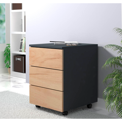 Artikelbild 5 für VCM my office Dalosa Rollcontainer anthrazit, eiche 3 Auszüge 39,0 x 45,0 x 55,0 cm, Artikelnummer 911187