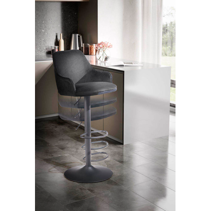 Artikelbild 5 für WOHNLING Barhocker WL7.007 schwarz, 1 St., Artikelnummer 314983