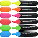 Artikelbild 1 für Schneider Job Textmarker farbsortiert, 6 St., Artikelnummer 317379