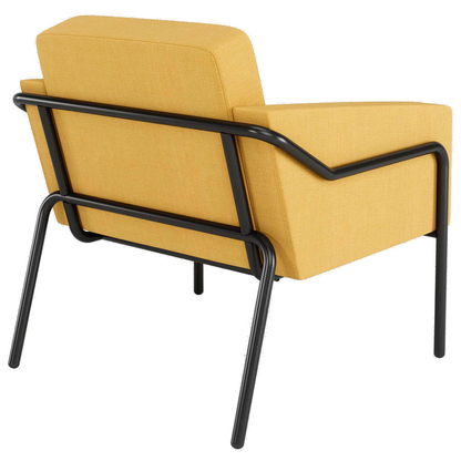 Artikelbild 3 für medso powered by PAPERFLOW Sessel MEDSO L gelb schwarz Stoff 75,0 x 74,3 x 73,6 cm, 1 St., Artikelnummer 522601