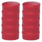 Artikelbild 1 für MAUL Magnete rot, Kunststoff Ø 1,5 cm, 10 St., Artikelnummer 642878