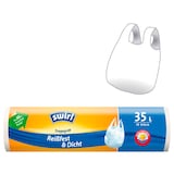 Artikelbild 1 für swirl® Müllbeutel Reißfest & Dicht 1928 35,0 l weiß, 15 St., Artikelnummer 556633
