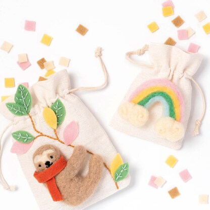 Artikelbild 4 für folia Bastelfilz-Set Rainbow 36-tlg. mehrfarbig, Artikelnummer 130647