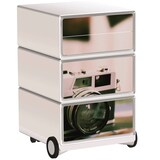 Artikelbild 1 für PAPERFLOW easyBox Vintage Rollcontainer weiß, bunt 61351 4 Auszüge 39,0 x 43,6 x 64,2 cm, Artikelnummer 215182
