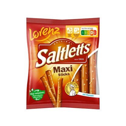 Artikelbild für Saltletts Maxi Sticks Salzstangen 125,0 g, 1 St., Artikelnummer 345627