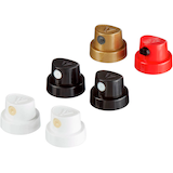 Artikelbild 1 für edding 5200 Sprühköpfe-Set weiß, schwarz, rot, gold, 1 Set, Artikelnummer 495232