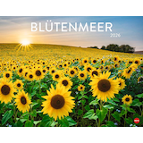 Artikelbild 1 für Heye Monats-Wandkalender Blütenmeer 2026, 1 St., Artikelnummer 551159