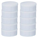 Artikelbild 1 für MAUL Magnete weiß, Kunststoff Ø 1,5 cm, 10 St., Artikelnummer 642888