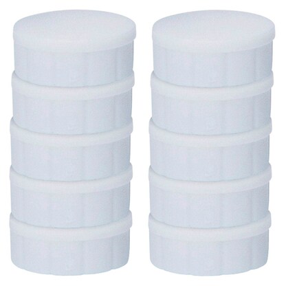 Artikelbild für MAUL Magnete weiß, Kunststoff Ø 1,5 cm, 10 St., Artikelnummer 642888