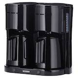 Artikelbild 1 für SEVERIN KA9315 Kaffeemaschine schwarz, 2x 8 Tassen, Artikelnummer 977607